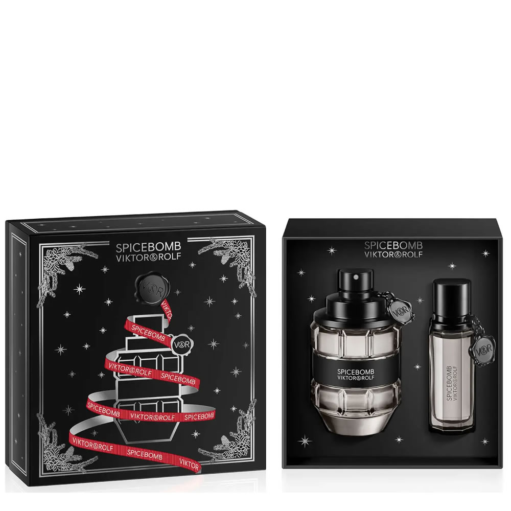 Viktor & Rolf Spicebomb For Men EDT 90ml Gift Set perfumeuk.co.uk